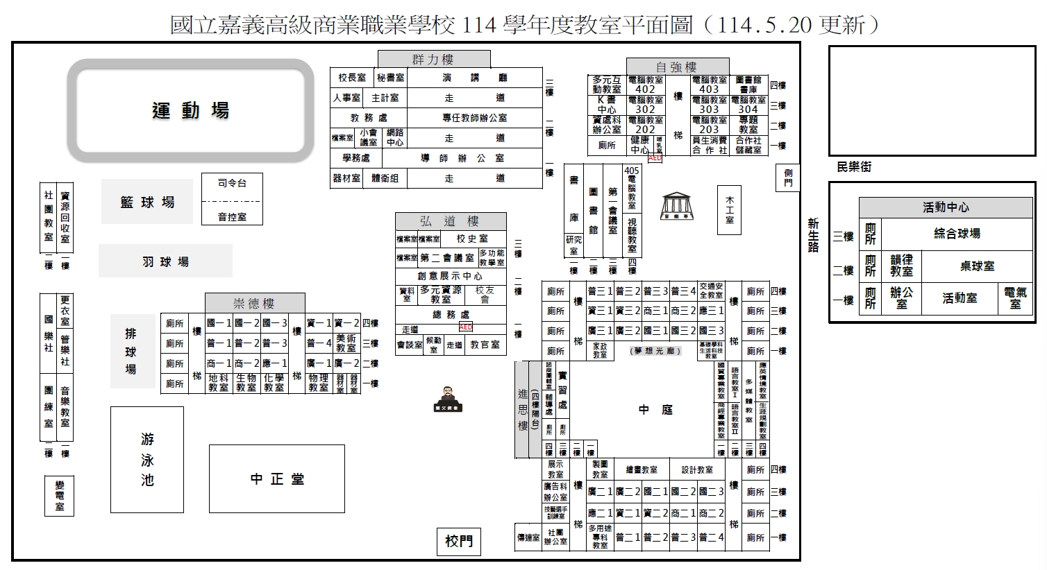 校園平面圖